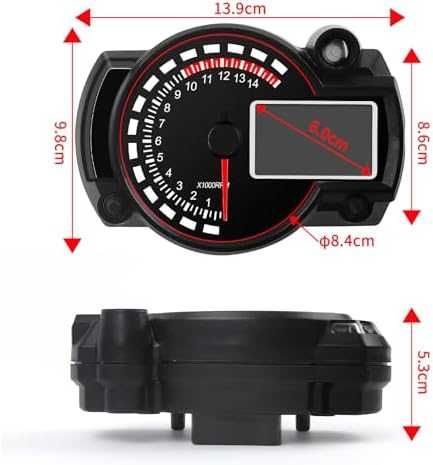 Geloo RX2N дигитален километраж 14000RPM 299KM/H