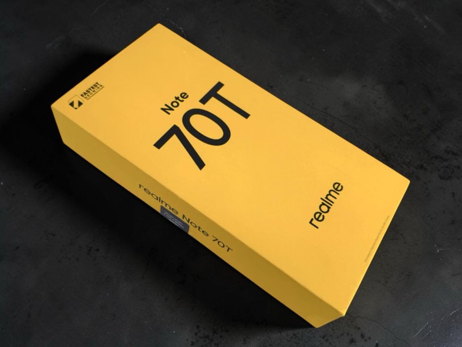 НОВ! Realme Note 70T 64GB 4RAM Black Гаранция!