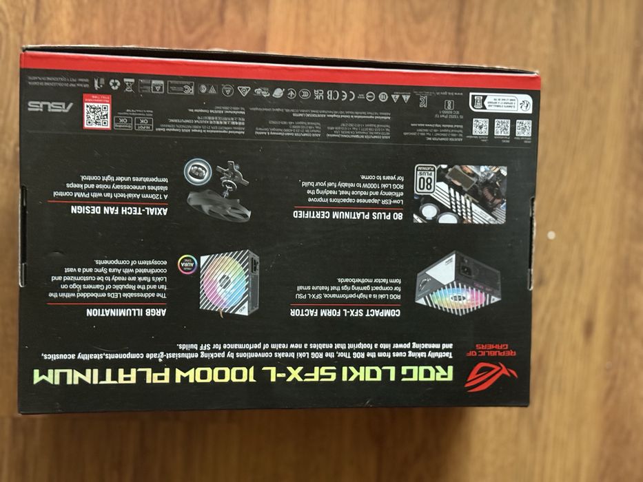 Asus Rog Loki Sfx1000w mini-itx захранване