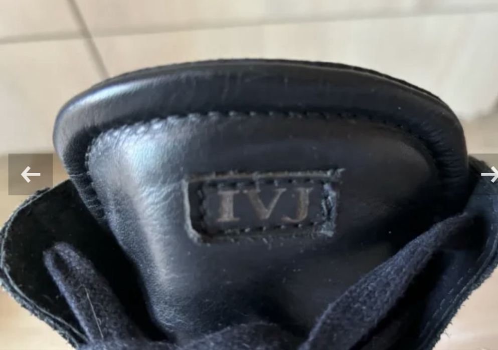 Дамски боти, естествена кожа IVJ