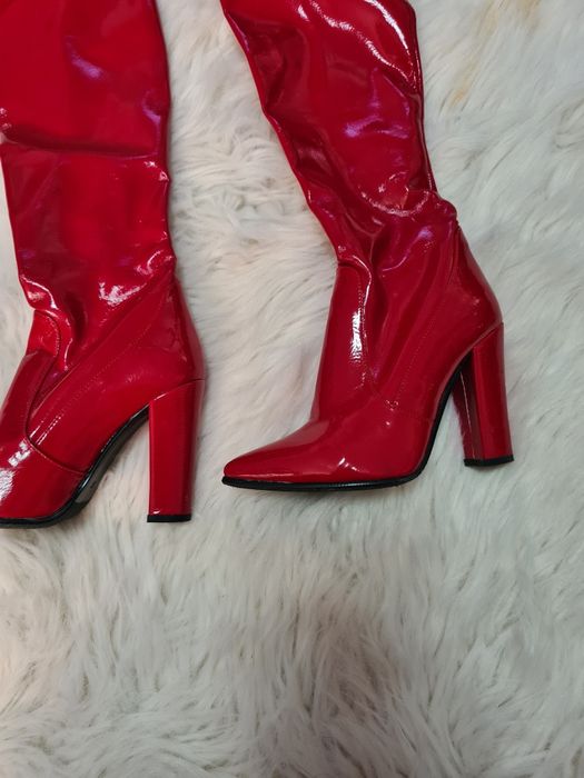 Cizme din Lac peste genunchi Superbe | Marimea 36