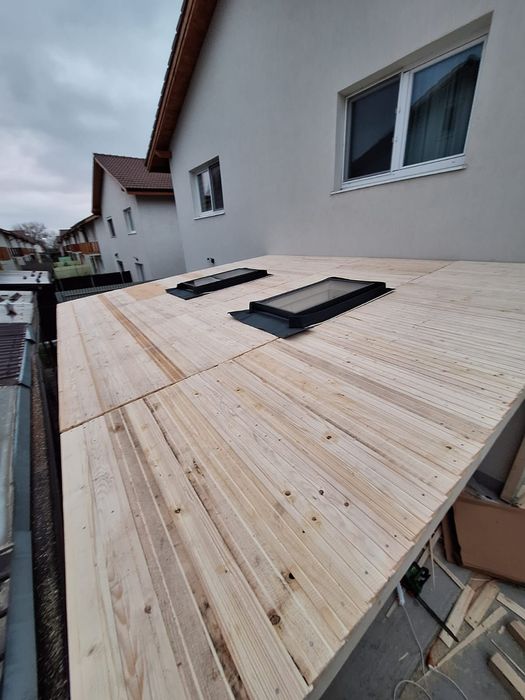 Reparatii Acoperisuri montaj Dulgherie Mansardari tigla metalica