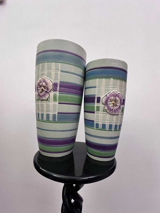 Set doua bibelouri bibelou vaze ceramice deosebite ieftine mari