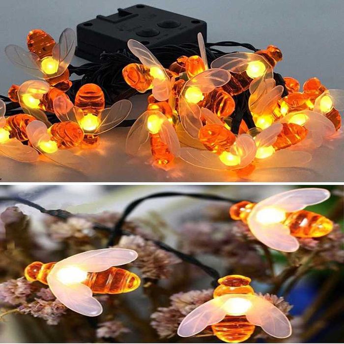 Соларни лампи пчелички