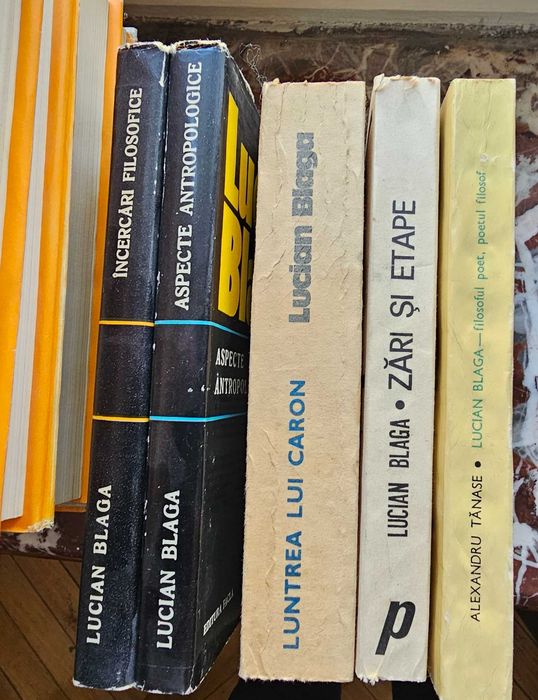 Lot 11 volume Lucian Blaga (7 din seria Opere ed Minerva) si 4 alte volume
