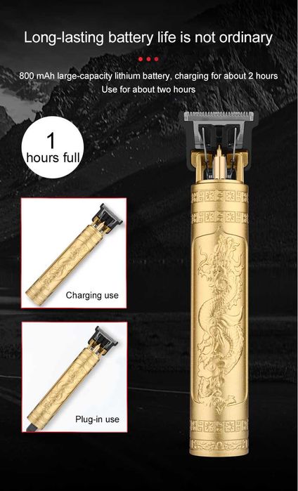 Masina Profesionala de Tuns Barba si Contur Andowl, Foarte Subtire