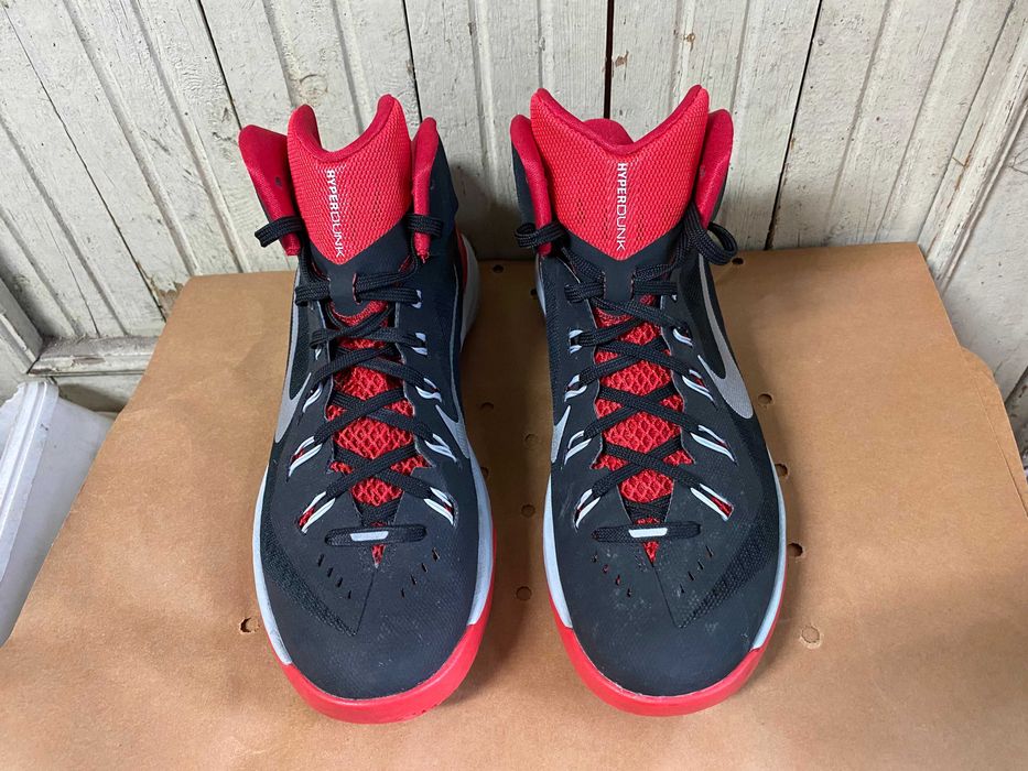 Nike Hyperdunk 2014 Black University Red''оригинални маратонки 43 номе