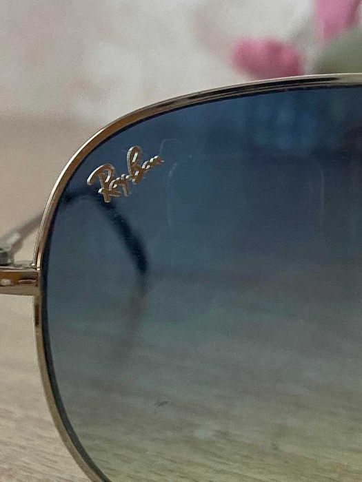 Ochelari de soare Ray-Ban Albaștrii