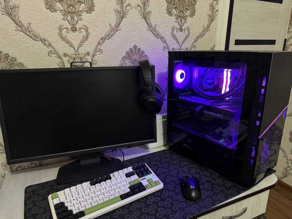 Игровой комплект: RTX 5080, Ryzen 7 7800X3D, 360Hz Zowie