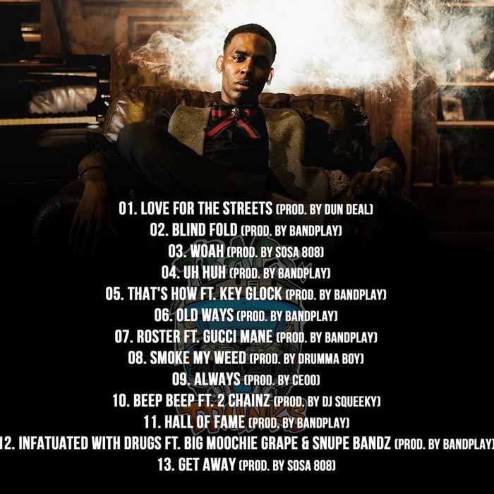 Плоча Young Dolph - Paper Route Frank 1/2500