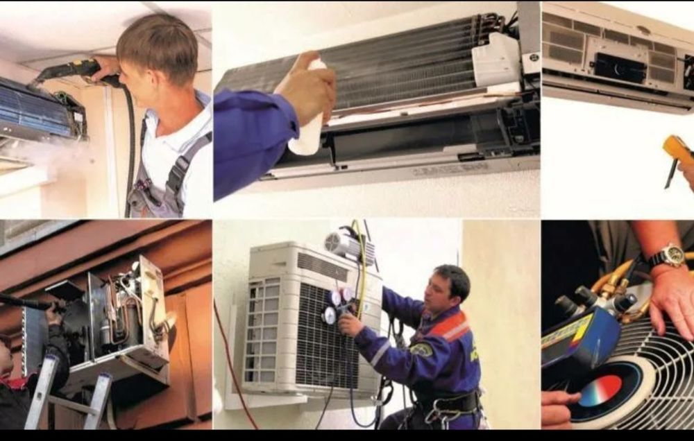 Установка кондиционера