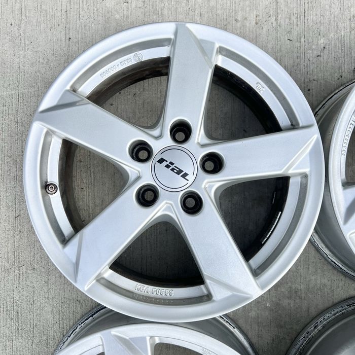 Jante aliaj RIAL 16" - 5x112 - VW, Skoda, Seat, Audi