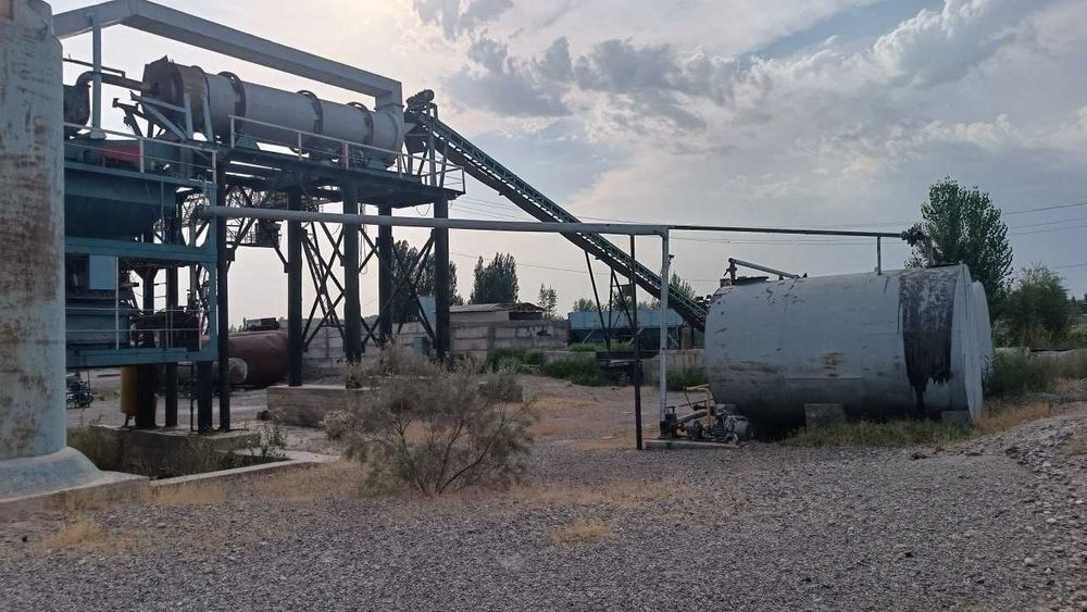 сооружения цехов по производству асфальтобетона 
и сортировке камня