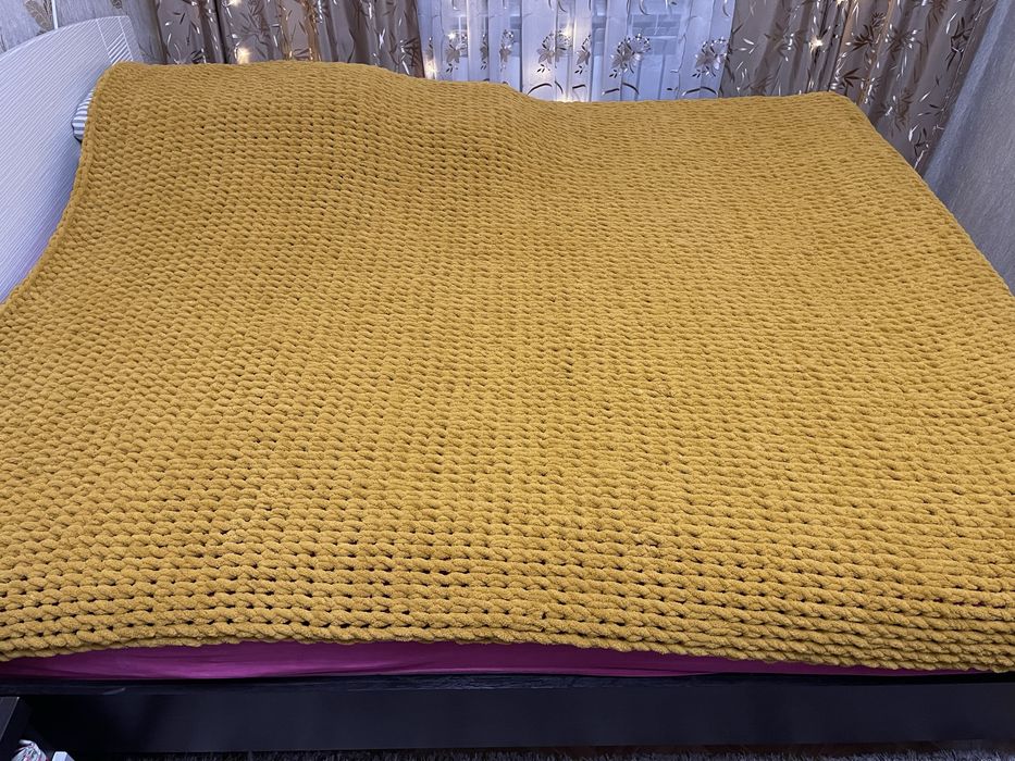 Плед ручной работы