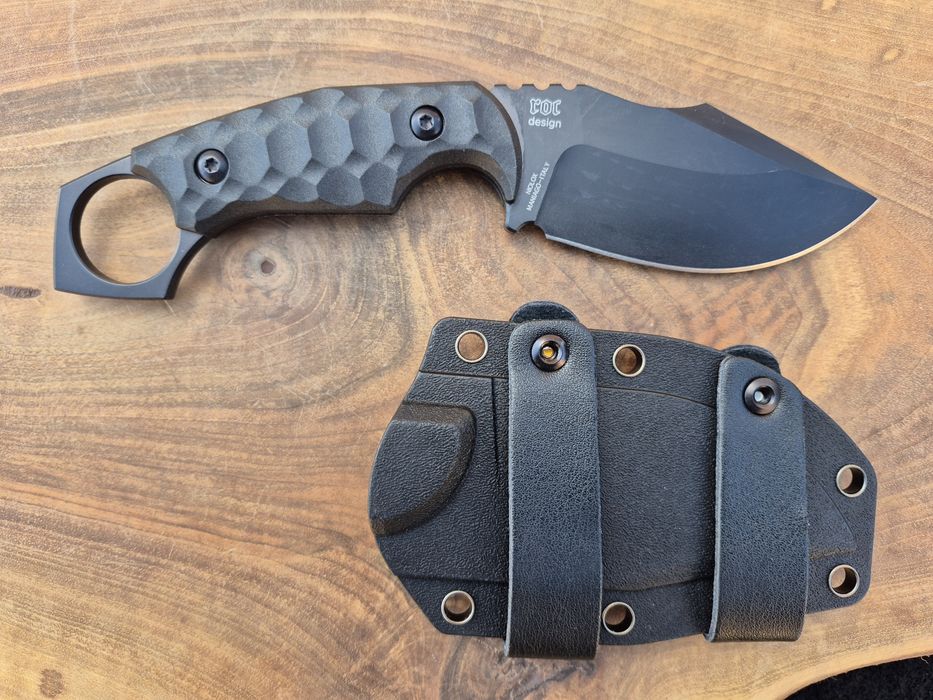 Тактически нож FOX Monkey Thumper FX633,фултанг с кания