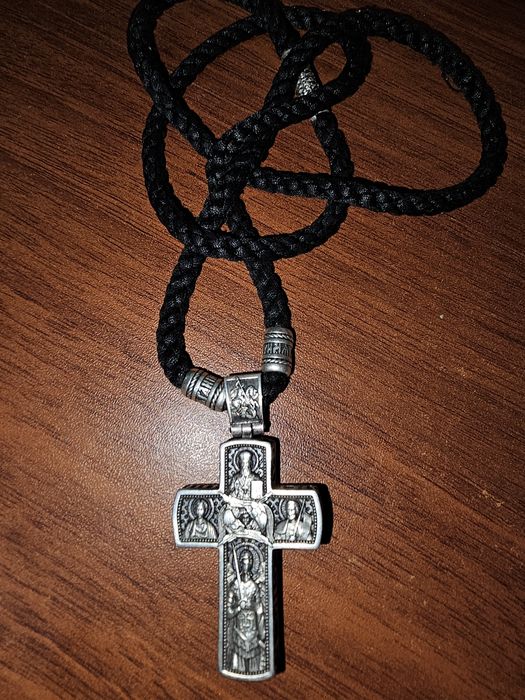 Крест серебряный