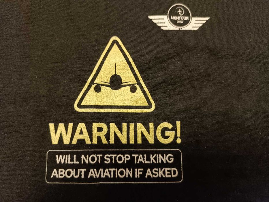 Футболка для фанатов авиации