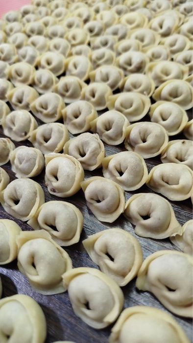 Пельмени ручные домашние вкусные