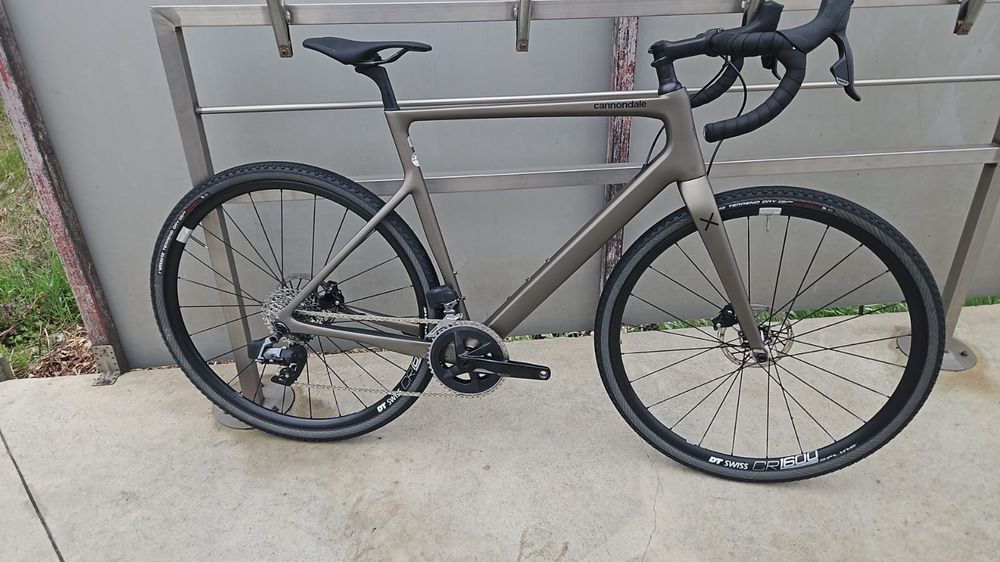 Bicicletă cannondale gravel  carbon full sram axs 2x12