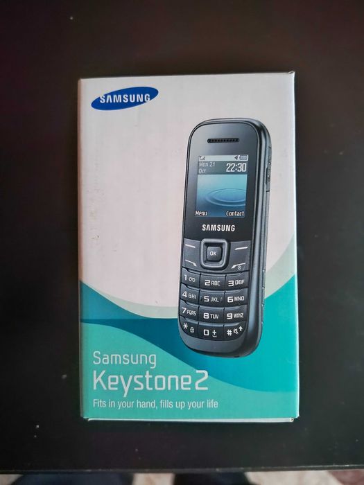 Samsung E1200 Keystone 2-Blue,Dual Sim card