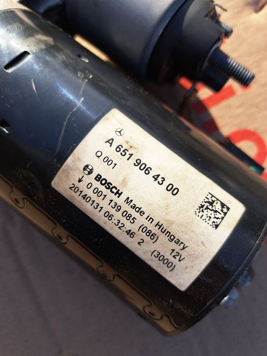 Electromotor pentru mercedes C220 170 cp, senzor noxe