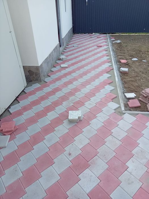 Fabricam pavaje si pavele model Lis Manopera Transport borduri dale