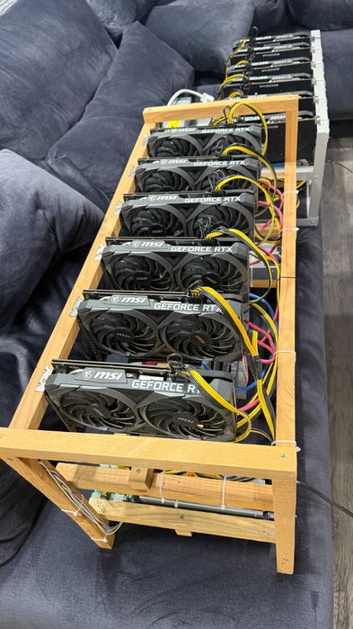 2xMining rigs/Копачки 3060ti no LHR