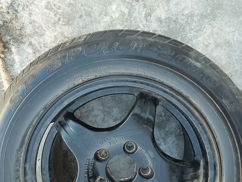 Шина с диском Дунлоп, на запаску.