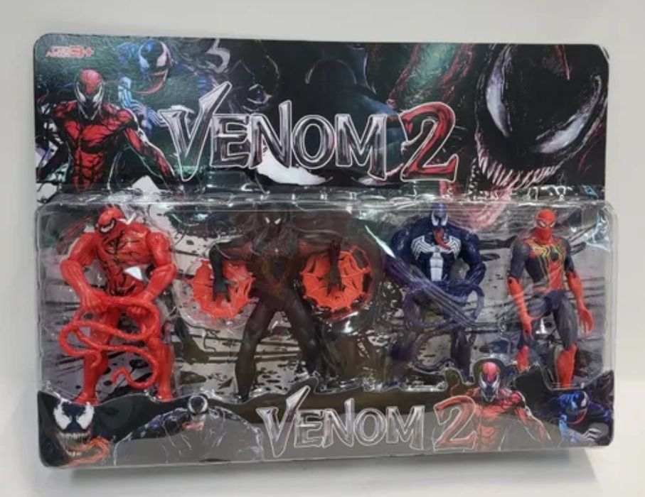 Детский набор фигурок Venom, 4 фигурки