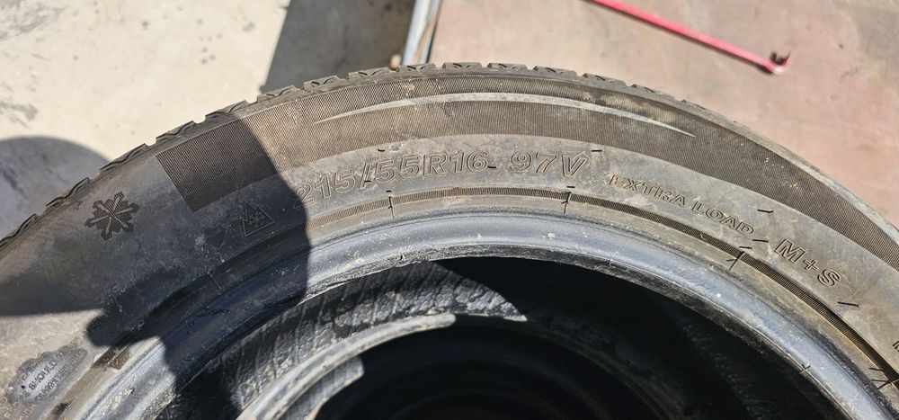215/55R16 anvelope vara/iarna