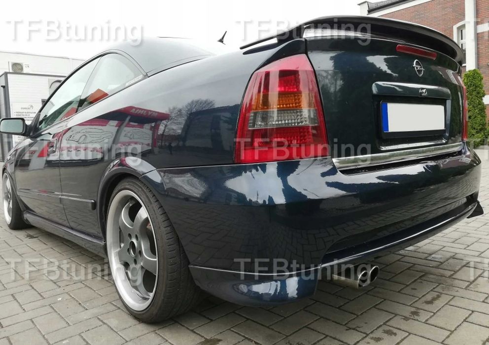 Flapsuri fusta lip spoiler bara spate coltare OPEL ASTRA G