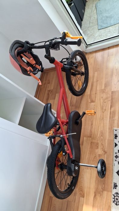 Bicicleta copii (4-6 ani) rosie
