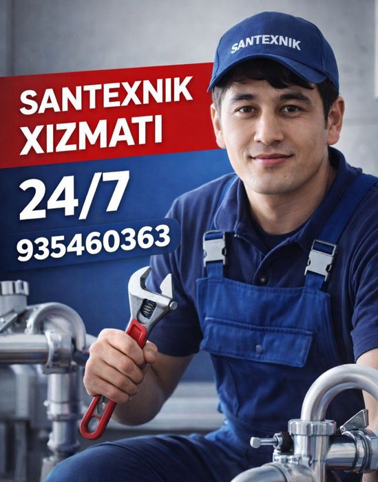 Santexnik xizmati 24/7 Toshkent shahar