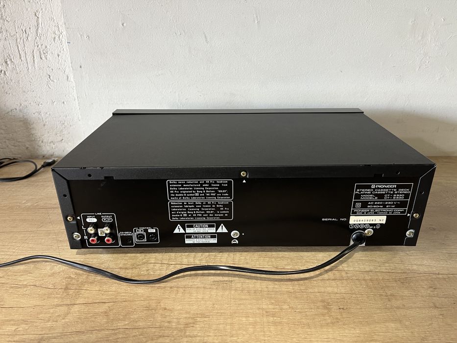 Vând deck Pioneer CT-S 530, 3-head, Dolby B/C