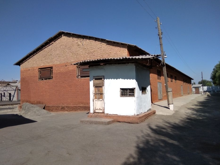 Аренда складское помещение. Ижара омбор биноси. Темир йул (ветка) бор.