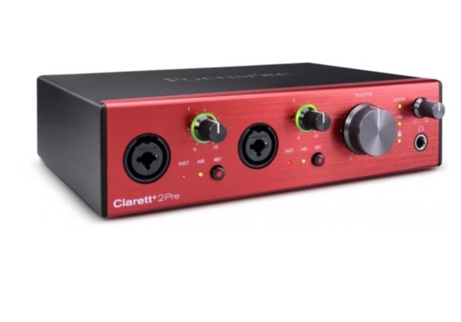 Interfață Audio Focusrite Clarett+ 2PRE