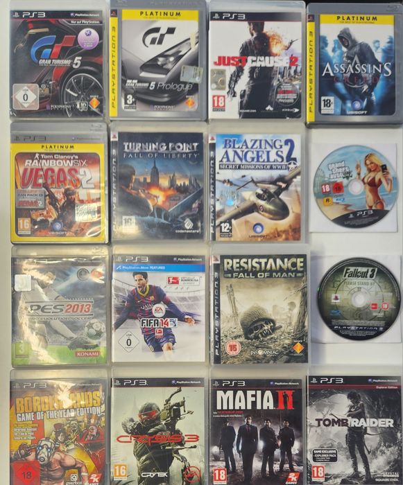 Lot 16 jocuri PlayStation 3 Testate 100%