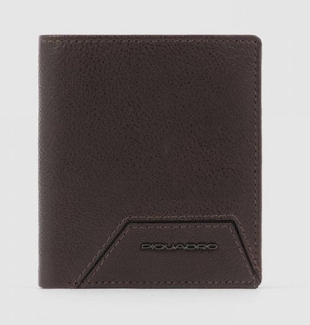 Портфейл Piquadro тъмно кафяв