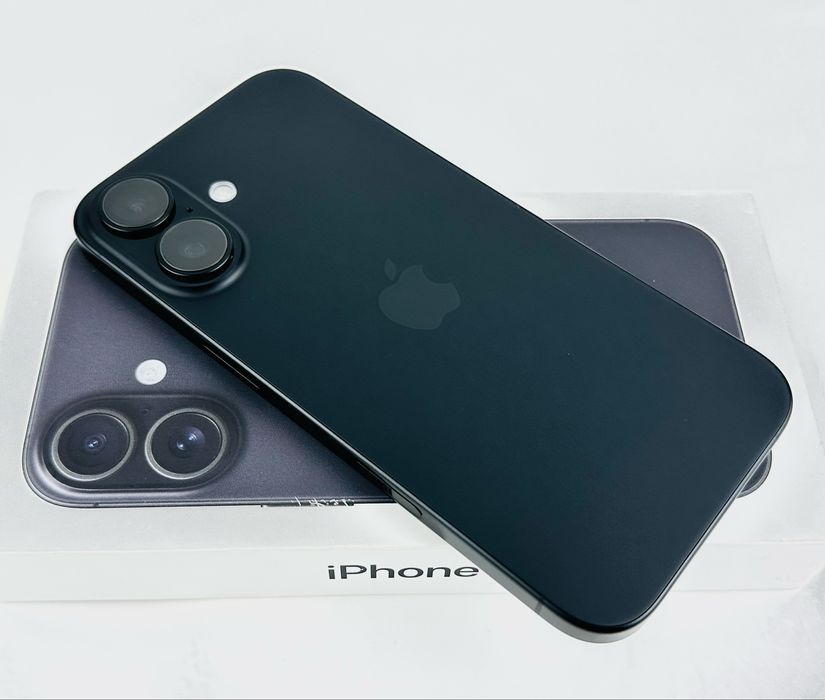 НОВ! Apple iPhone 16 128GB Black 2г. Гаранция!