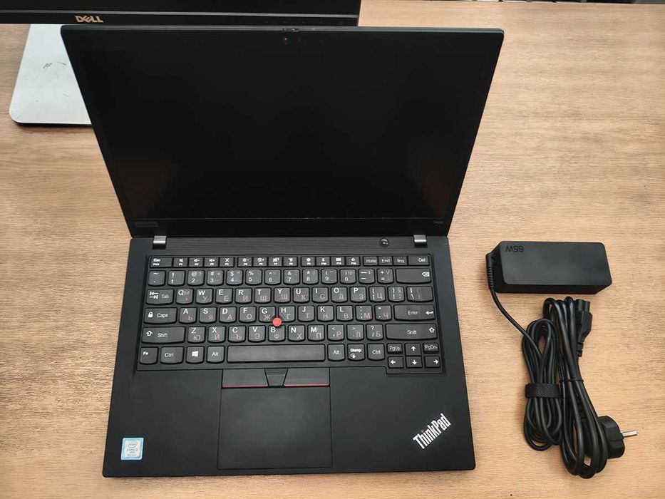 Лаптоп Lenovo Thinkpad T490, i5-8365U, 8gb ram, 128gb ssd, със зарядно