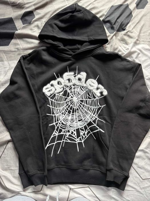 Hanorac Sp5der Og Web Negru