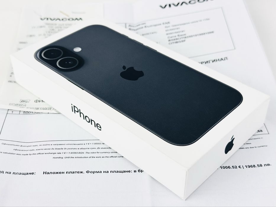 НОВ! Apple iPhone 17 512GB Black 2г. Гаранция!