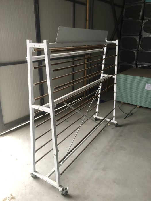 Panou semnalizare si expozor, raft musama, fata de masa