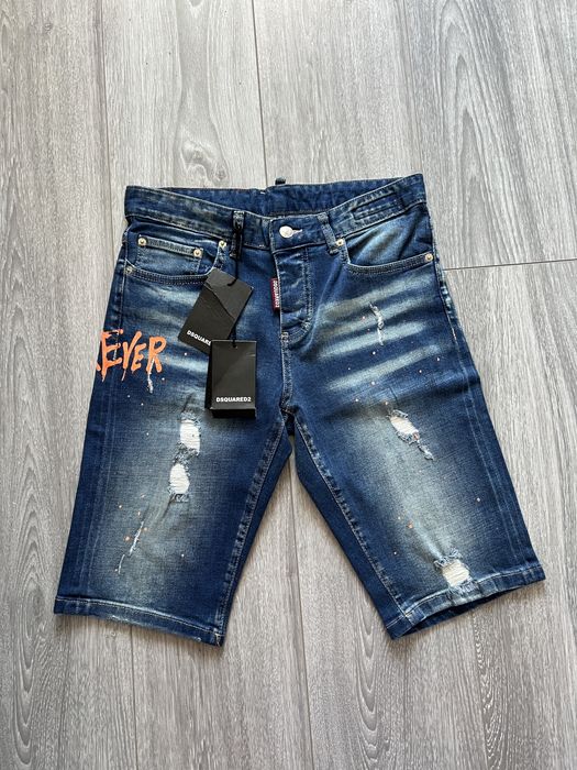 Pantaloni scurți blugi Dsquared2 – Mărimea W31 noi cu eticheta