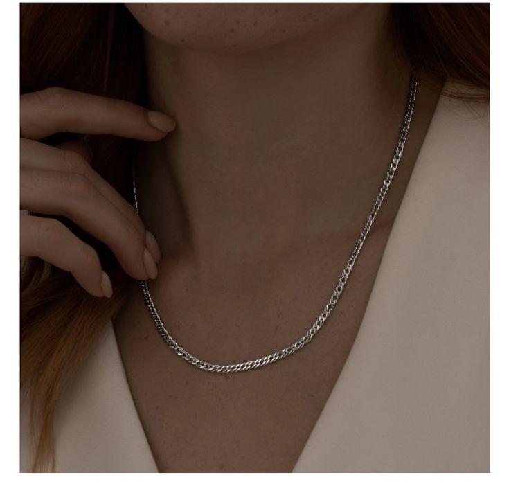 Цепочка серебро 925