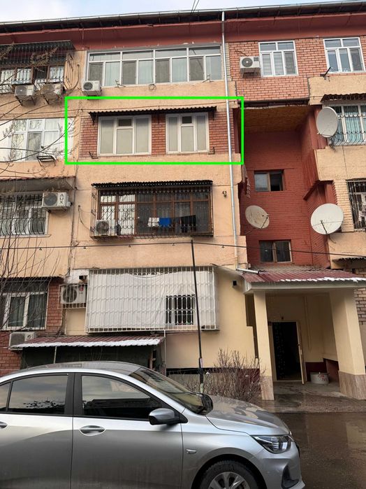 СРОЧНО! Ц13, Абай Корзинка, 2-х комнатная квартира, 56 м², WhiteBox.