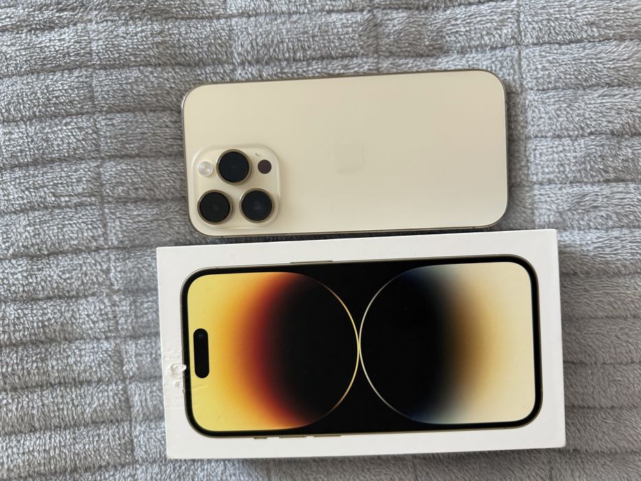 iPhone 14 pro золотой