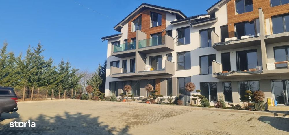 Apartament 3 camere, la 17 min de centrul orasului, curte si parcare