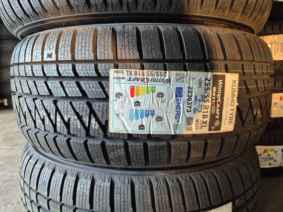 4 Anvelope M+S IARNA - 255/55/18 109H XL - Kumho Winter Craft WS71 SUV - NOU - DOT 2022 !