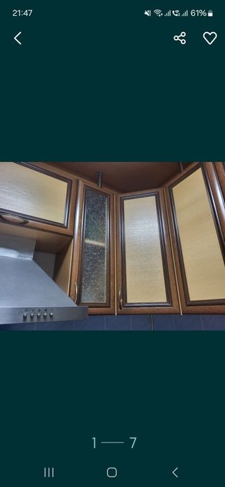 Продается кухонный гарнитур в нормальный состоянии.